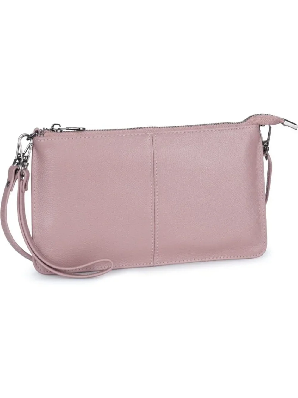 Stylish Genuine Leather Wristlet Clutch Wallets for Women - Small Evening